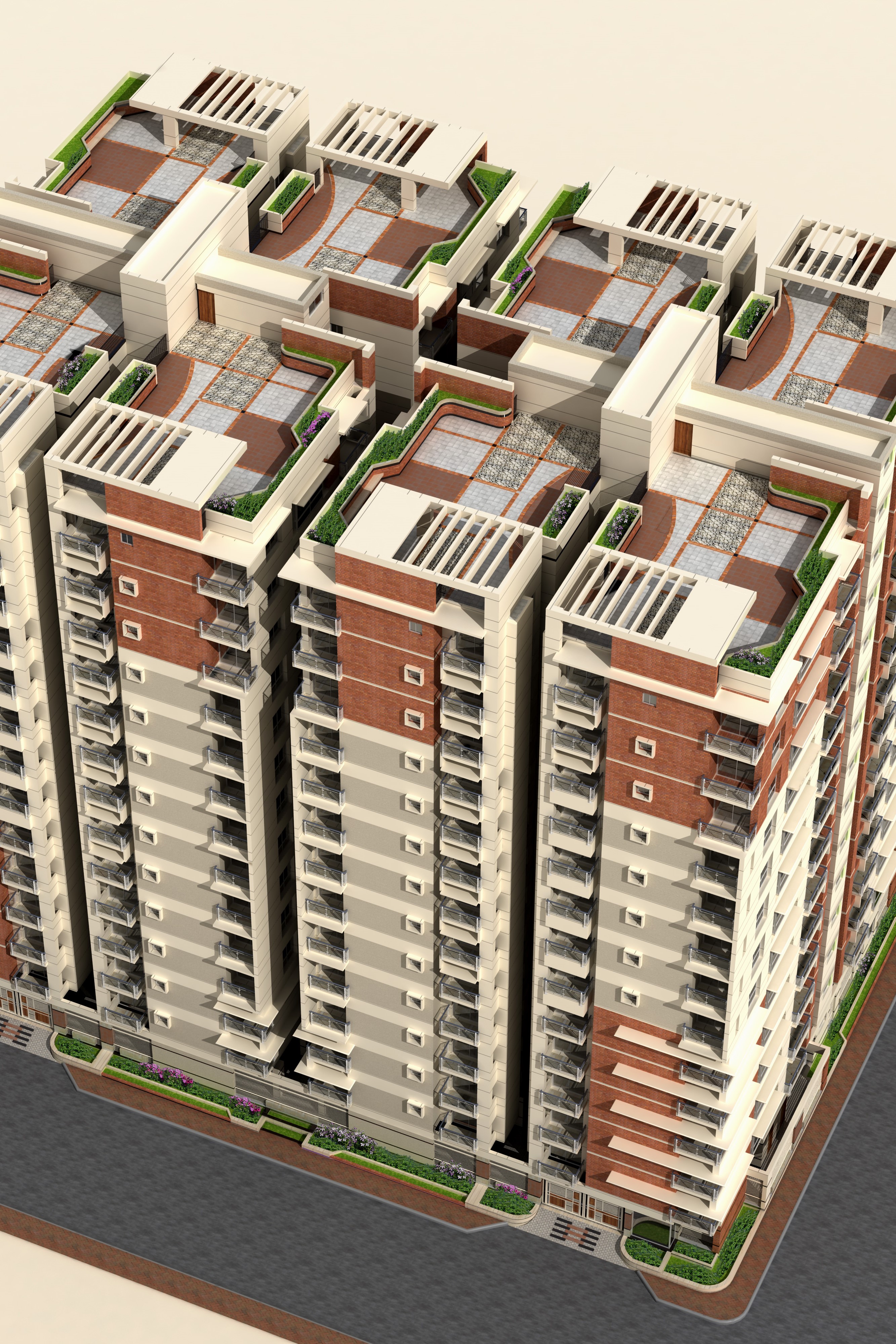 Shahid Paribar Tower 2 & 3, Mirpur DOHS